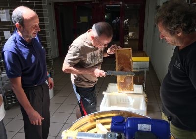 Extraction du miel ATOS Grenoble
