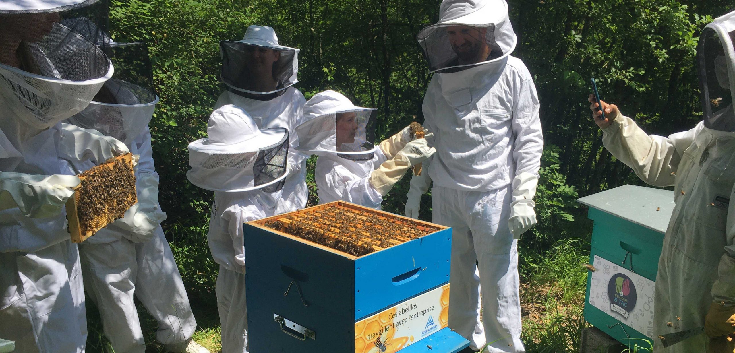Parrainage de ruche à Champagnier